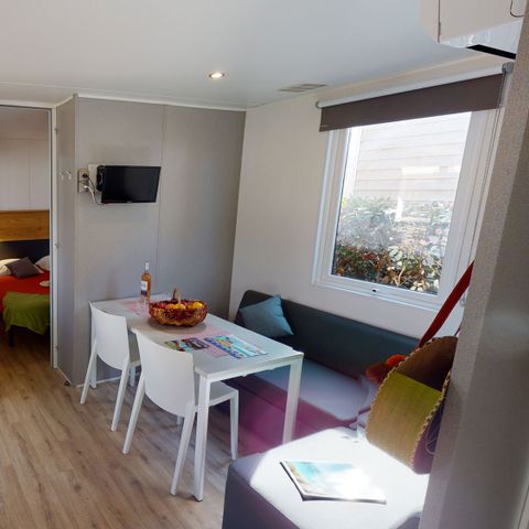 STACARAVAN 4 personen - Castellet - 28 m² - 2 slaapkamers + plancha