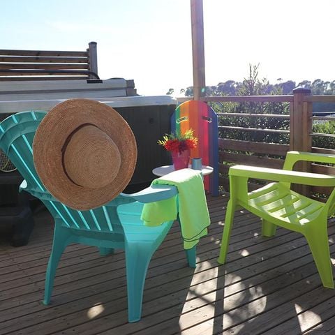 MOBILHOME 4 personnes - Key West avec Spa - 38m² - 2 chambres