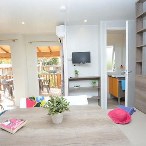 Mobilheim 6 Personen - Mobilheim Six-Fours - 34 m² - 3 Zimmer
