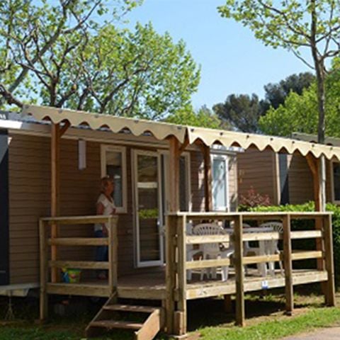 Mobilheim 4 Personen - Mobilheim Bandol - 21m² - 2 Schlafzimmer