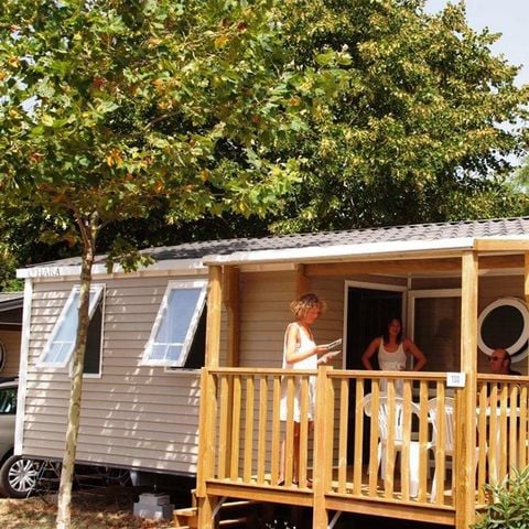 Stacaravan 4 personen - Caribische Stacaravan - 24m² - 2 Slaapkamers