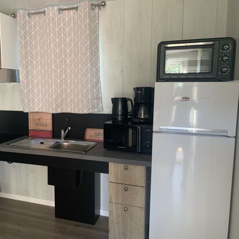 Mobile home 4 persons - MOBIWOOD 40 PMR - 2 Bedrooms