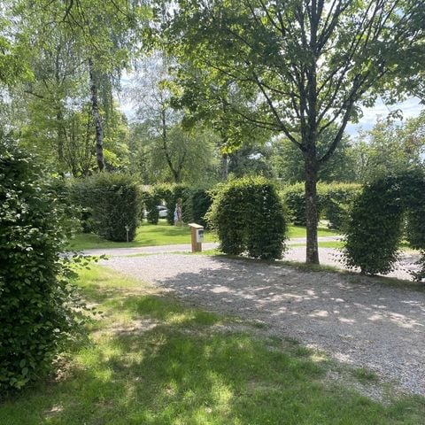 Stellplatz - STABILISIERTER GROSSER KOMFORTPLATZ