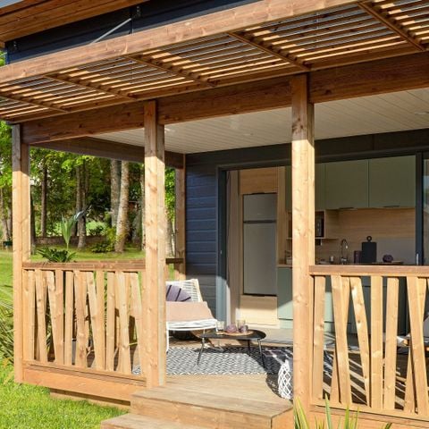 CHALET 4 personnes - Luxe FABRE 4 pers. 2 ch. 2 sdb. 1/4 pers. (possibilité jacuzzi privatif en option)