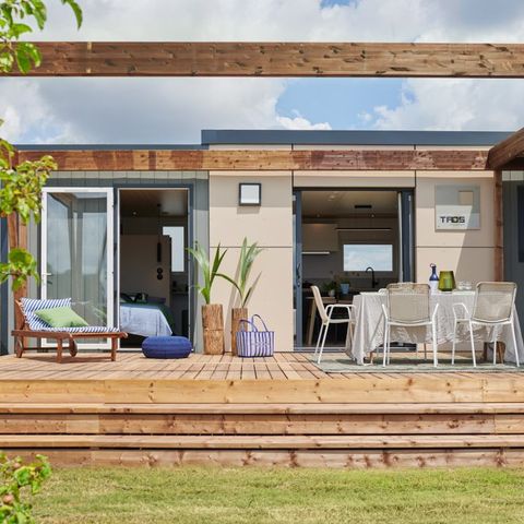 MOBILE HOME 2 people - Sunêlia Luxe TAOS S2 2 pers. 1 bedroom. 1 bathroom. with or without private jacuzzi