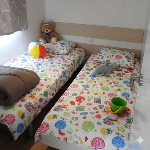 MOBILHOME 6 personas - MH3 FLORES-3 38 m