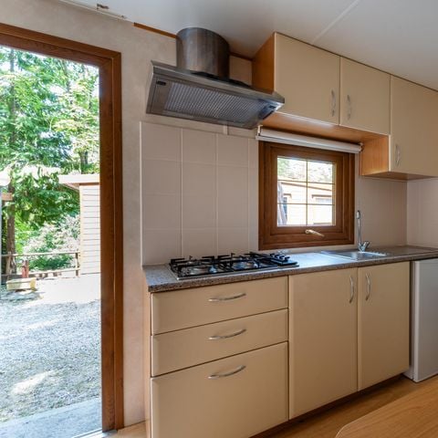 MOBILE HOME 2 people - (2 persons included - 2 additional persons possible at extra charge, please contact the campsite)