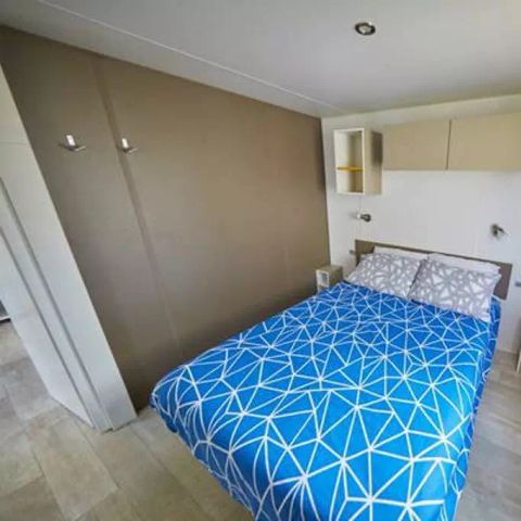 Mobilhome 4 personas - Mobil-home | Confort | 2 Dormitorios | 4 Pers. | Terraza elevada | Aire acondicionado.