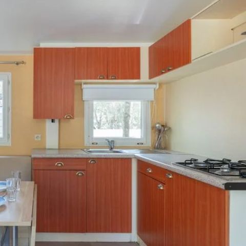 MOBILHOME 6 personnes - Comfort | 3 Ch. | 6 Pers. | Terrasse surélevée | Clim.