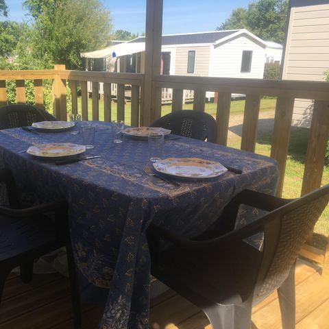 CASA MOBILE 4 persone - 2 camere da letto compatte 24 m2 con terrazza coperta 10 m2