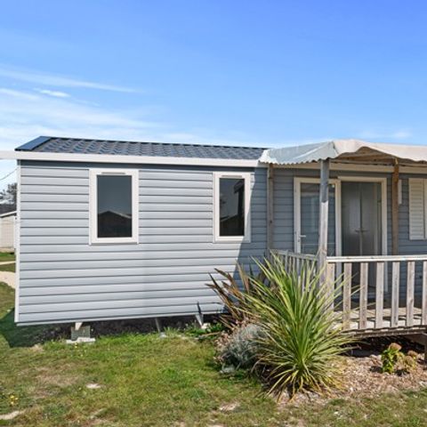 Mobile home 6 persons - Mobile-home | Comfort | 3 Bedrooms | 6 Pers. | Raised terrace