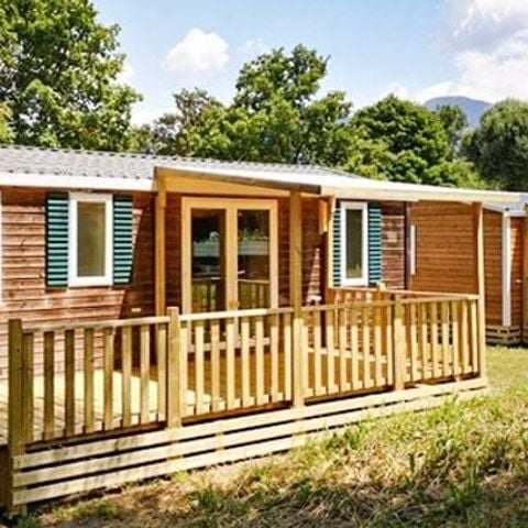 Mobile home 6 persons - Comfort XL | 3 Bedrooms | 6 Pers | Raised terrace | Air conditioning | TV