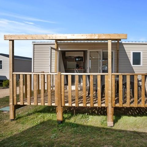 Mobile home 6 persons - Mobile home | Premium | 3 Bedrooms | 6 Pers | Raised terrace | Air conditioning | TV