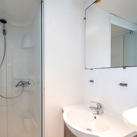 Mobile home 6 persons - Mobile-home | Comfort | 3 Bedrooms | 6 Pers. | Raised terrace