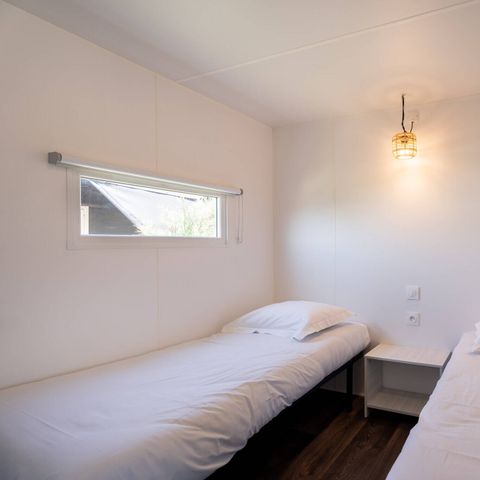 Tent 4 persons - Coco Sweet | 2 Bedrooms | 4 Pers | Raised terrace | No bathroom | Air conditioning | TV