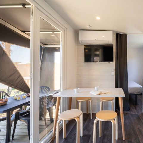 Tent 4 persons - Coco Sweet | 2 Bedrooms | 4 Pers | Raised terrace | No bathroom | Air conditioning | TV