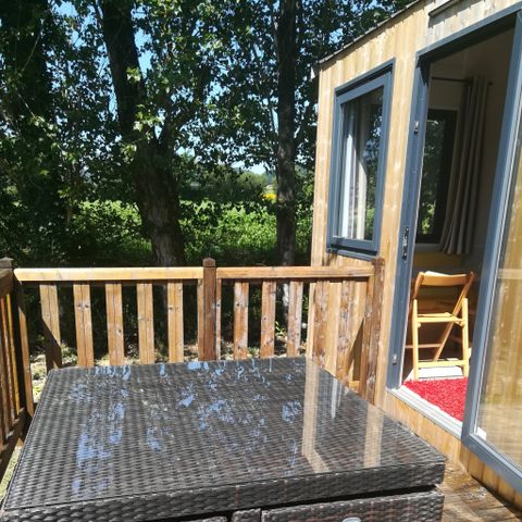 UNIEKE ACCOMMODATIE 4 personen - Tiny Home, Ideaal voor 4, Licht en ruim met zijn geoptimaliseerde opslag: Het heeft alles van een grote!