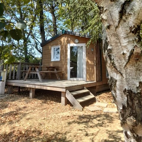 CHALET 2 personnes - Refuge Nature & Bois pour un séjour ressourçant en famille .