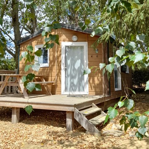 CHALET 2 people - Nature & Bois refuge for a rejuvenating family holiday .