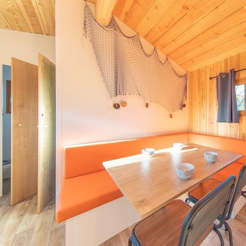 MOBILE HOME 4 people - 2 WOODEN ROOMS