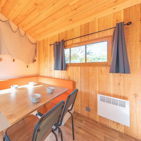 Mobile home 4 persons - 2 WOODEN ROOMS