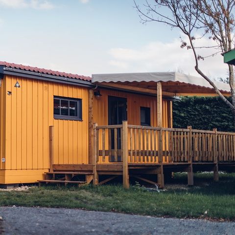 Mobile home 4 persons - 2 WOODEN ROOMS