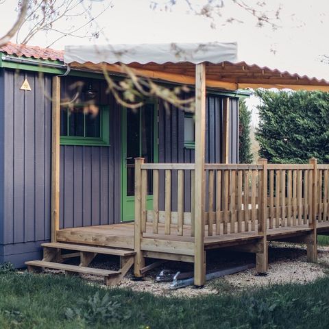 Mobile home 4 persons - 2 WOODEN ROOMS