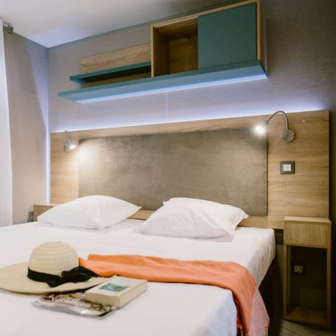 Stacaravan 4 personen - COTTAGE PREMIUM 2 slaapkamers 4 pers