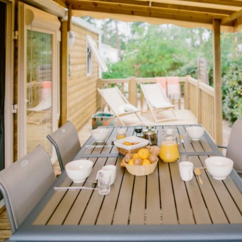 Stacaravan 4 personen - COTTAGE - PREMIUM - 2 slaapkamers