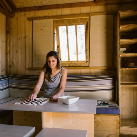 CHALET 4 people - CABANE AFRICA 2bed 4 pers