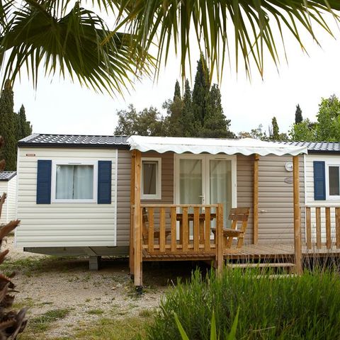 MOBILHOME 6 personnes - Mobil-home Standard 35m² 3 chambres + Terrasse + TV
