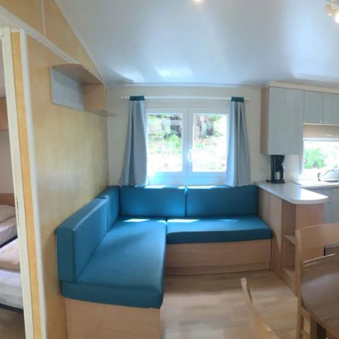 MOBILHOME 4 personnes - Mobil-home 29m² Standard  2 chambres + terrasse + TV