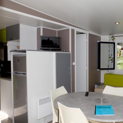 STACARAVAN 6 personen - Comfort stacaravan 35m² 3 slaapkamers + terras + handdoeken en lakens + TV