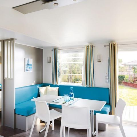 Mobilheim 4 personen - Mobilheim Standard 32m² 3 Zimmer + halbüberdachte Terrasse