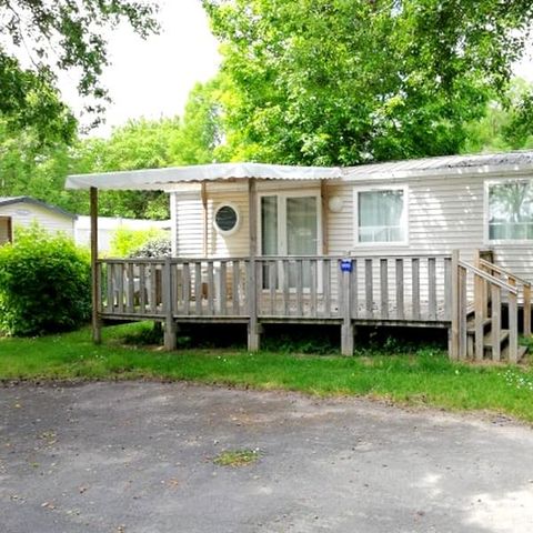 Mobile home 4 persons - Standard Mobile home 32m² 3 bedrooms + semi-covered terrace