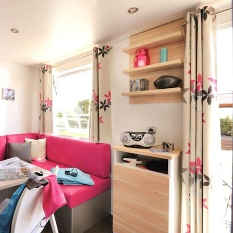 Mobilheim 2 personen - Mobilheim Standard 18m² 1 Zimmer + halbüberdachte Terrasse