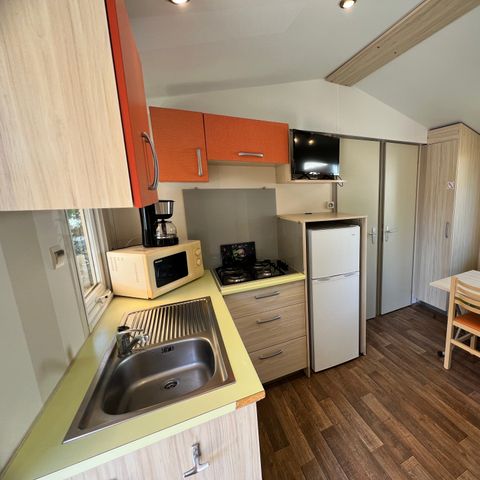 MOBILHOME 4 personas - COCOON - TV