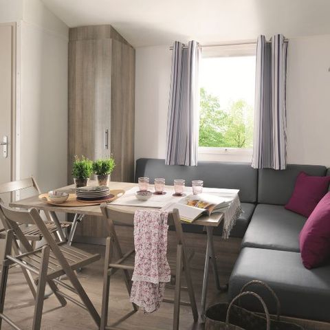 Stacaravan 6 personen - Vrije tijd 6 personen 3 slaapkamers 30m²