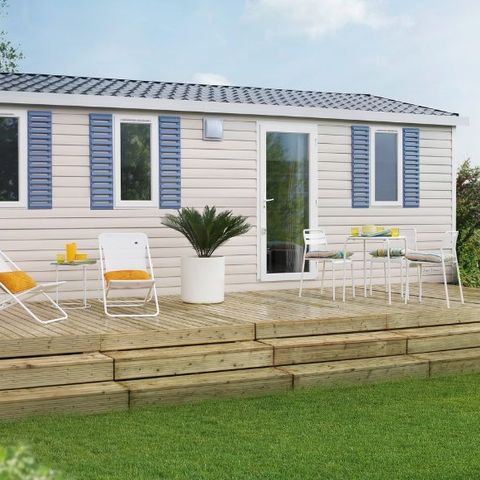 Stacaravan 6 personen - Vrije tijd 6 personen 3 slaapkamers 30m²