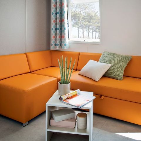 Stacaravan 6 personen - Loisir+ 6 personen 3 kamers 32m²