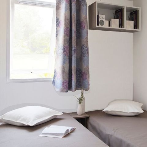 Stacaravan 6 personen - Vrije tijd 6 personen 3 slaapkamers 30m²