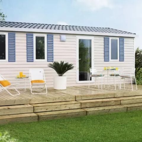 Mobilheim 6 Personen - 4 Zimmer 6 Personen Klimatisiert + TV