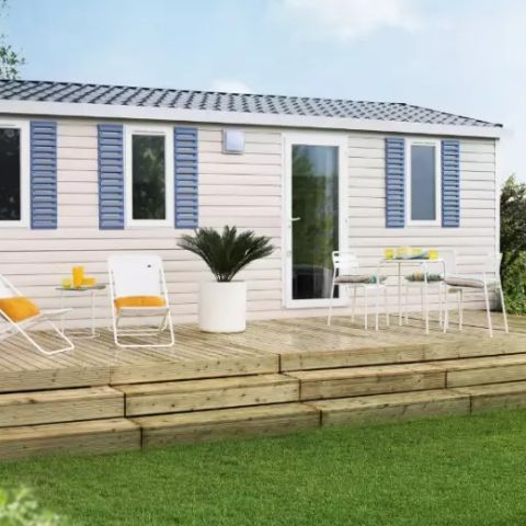 Stacaravan 6 personen - 4 kamers 6 personen Airconditioning + TV