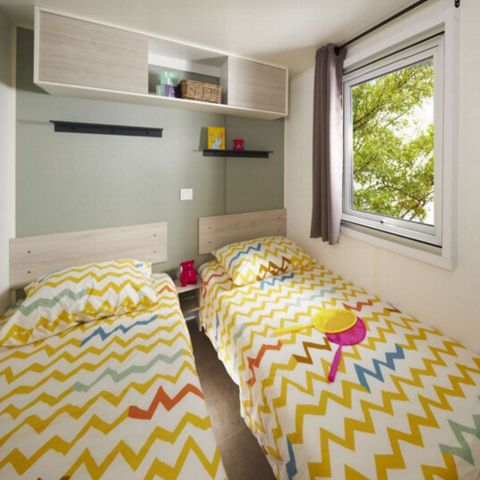 Stacaravan 8 personen - Loisir+ 3 kamers 30m² 30