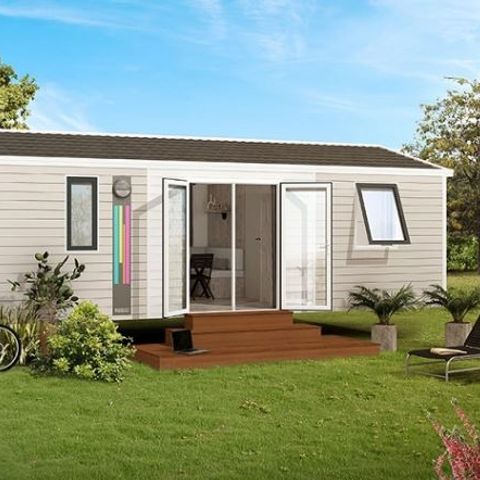 MOBILHOME 8 personas - 4 HABITACIONES CONFORTABLES 1 CUARTO DE DUCHA