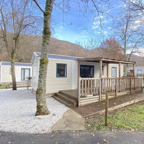 MOBILHOME 4 personnes - MH 2 CHAMBRES CONFORT PMR