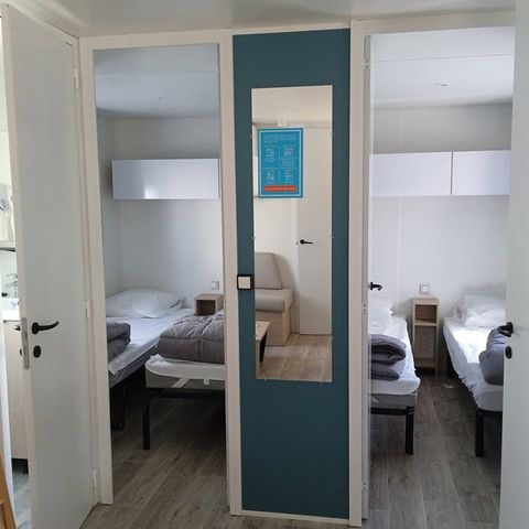 MOBILHOME 6 personnes - MH 3 CHAMBRES CONFORT (1 Salle d'Eau)