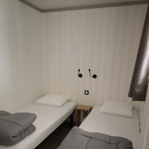 Chalet 6 Personen - SPA Premium 56m² - 3 Schlafzimmer + Überdachte Terrasse + Reversible Klimaanlage + TV