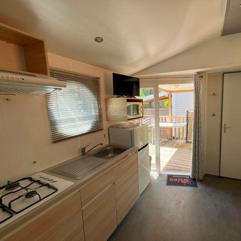 Stacaravan 6 personen - 2 slaapkamers - TV - CLIM