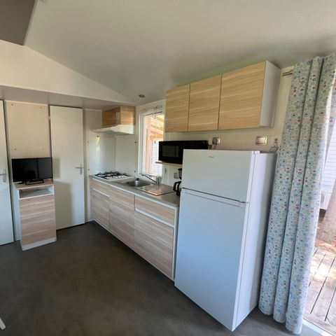 Mobilheim 6 Personen - 3 Schlafzimmer - TV - KLIMA